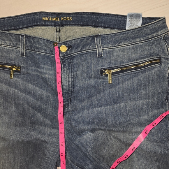 #39 Michael Kors Women's Blue Jeans - Picture 2 of 5